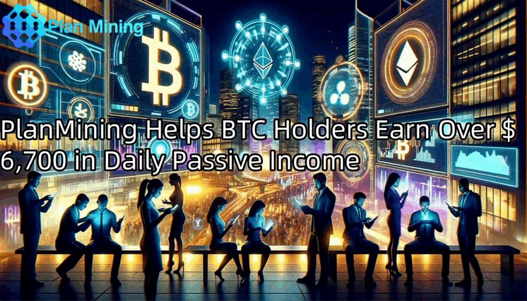 PlanMining Helps BTC Holders Earn Over $6,700 in Daily Passive Income
