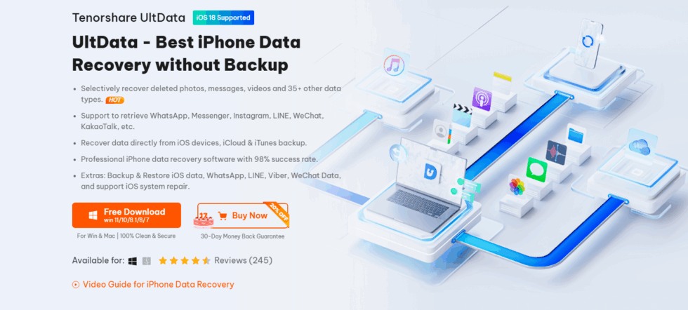 8 Best iPhone Data Recovery Software Solutions in 2025