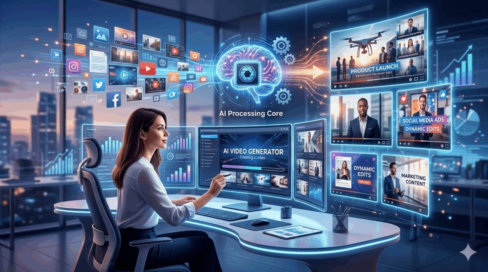 How AI Video Generators Are Transforming Content Creation for Businesses