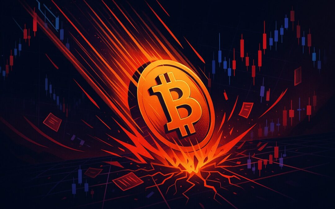 Bitcoin Crashes Again to $103,528 as US Regional Bank Stress Sparks Market Fear