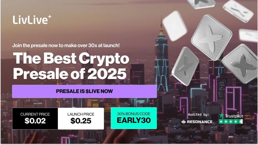 From $0.02 Presale to Potential $1 Listing — Why LivLive ($LIVE) May Become the Top Crypto for High ROIs
