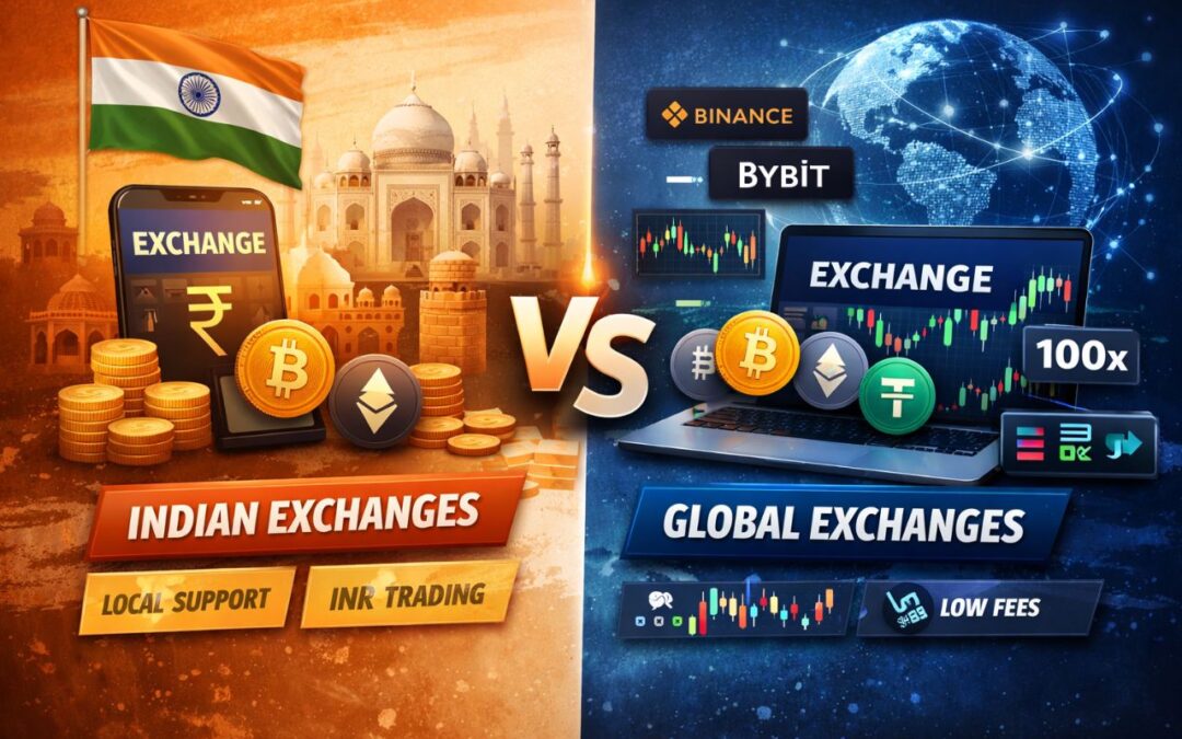 Indian vs Global Crypto Exchanges: Which Is Better for Indian Investors in 2025?