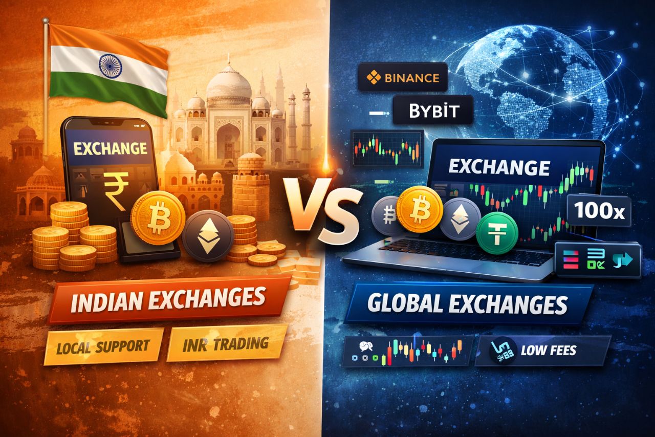 Indian vs Global Crypto Exchanges: Which Is Better for Indian Investors in  2025? - Trade Brains Crypto