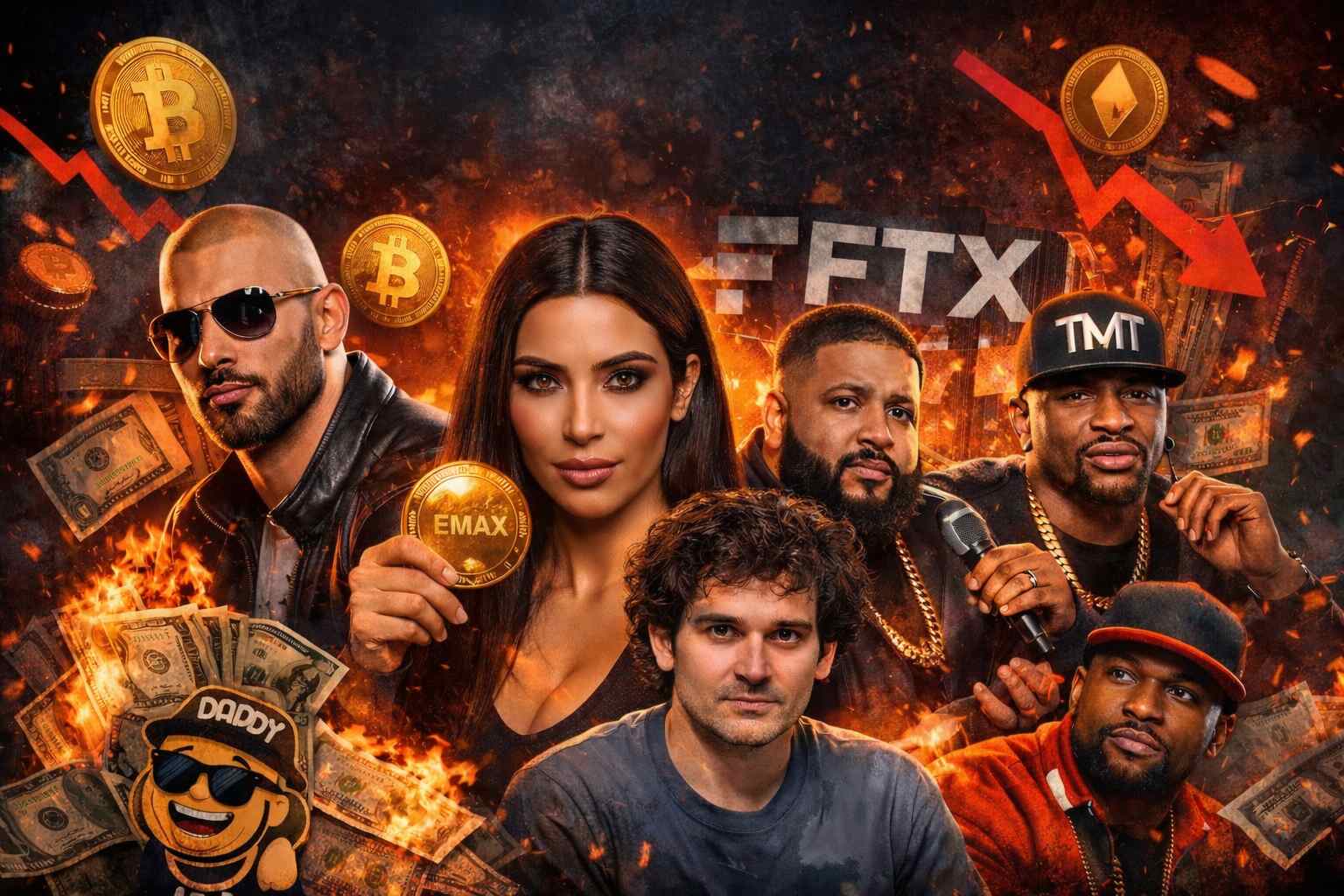 Top 5 Celeb Crypto Frauds – Kardashian, Tate, DJ Khaled & more - Trade  Brains Crypto