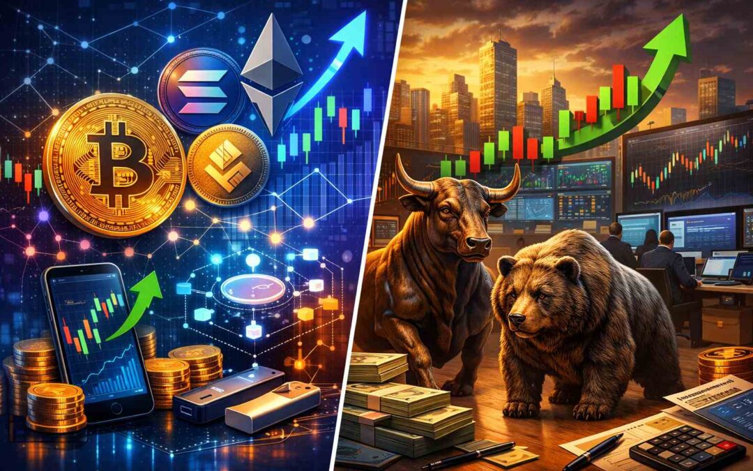 Crypto Trading vs Equity Trading: Risk & Returns Compared