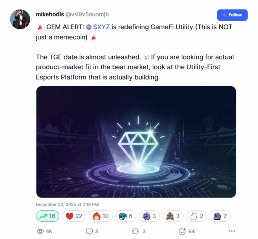 XYZVerse Nears Token Launch as Community Buzz Builds Around First eSports  Meme Coin - Trade Brains Crypto