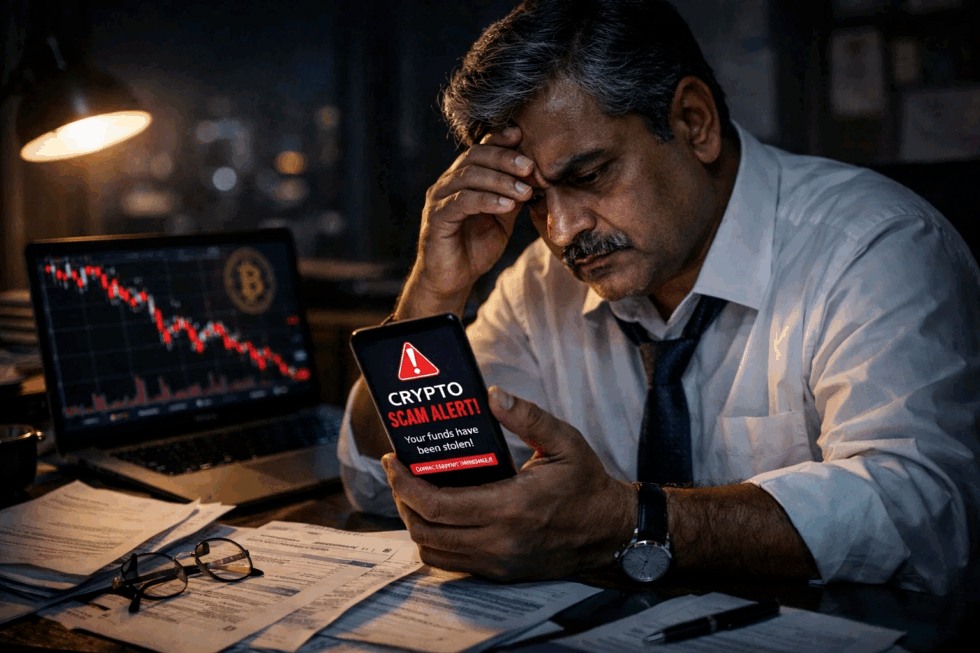 Businessman Loses Rs 93 Lakh in Chilling Crypto Scam Trap