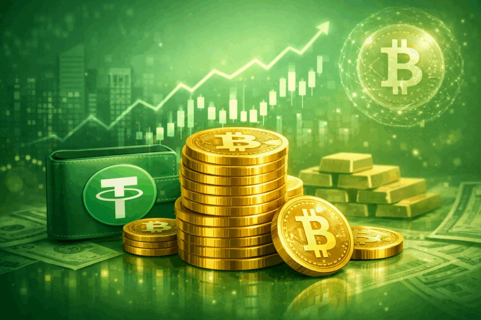 Tether Adds Nearly ₹7,000 Crore in Bitcoin, Holdings Cross 96,000 BTC
