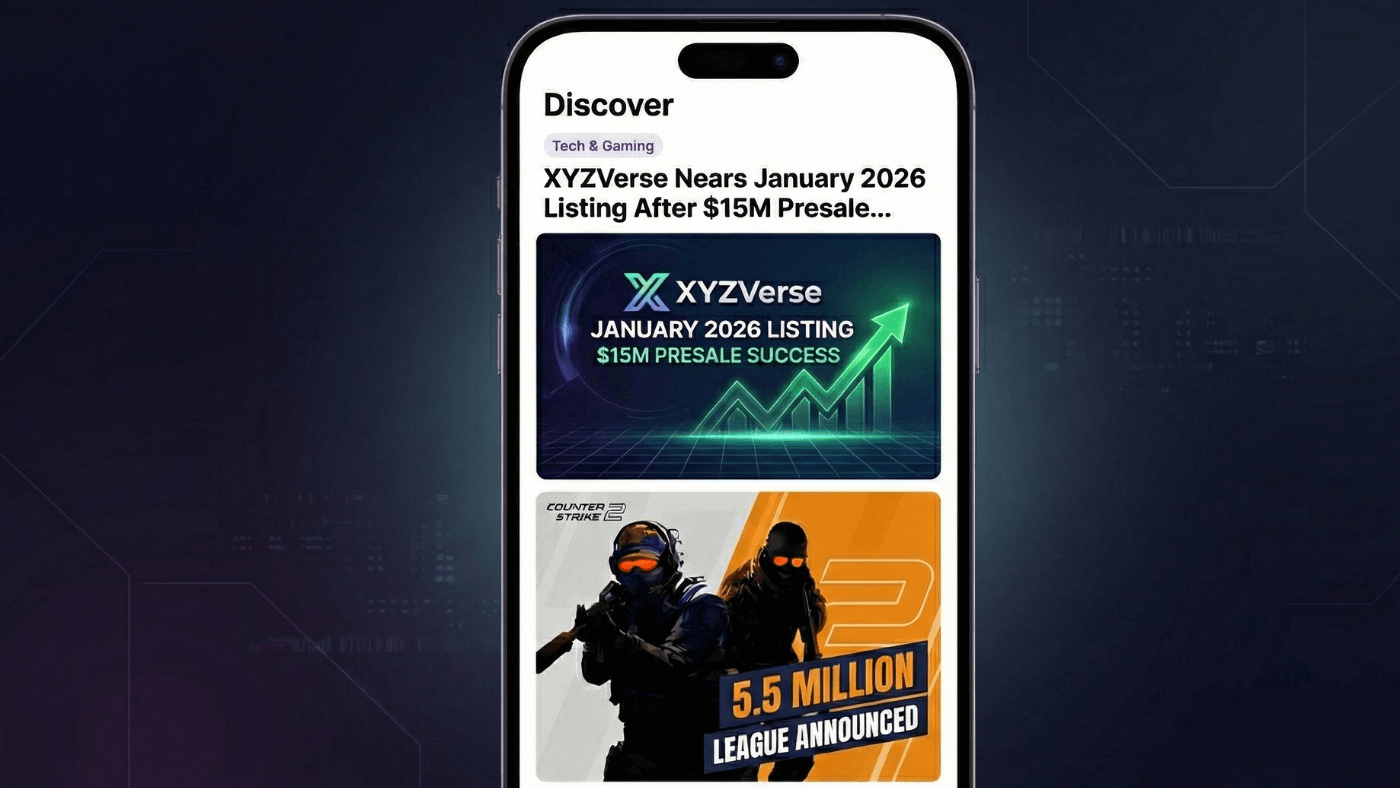 XYZVerse Nears January 2026 Listing After $15M Presale and 5.5 Million  Counter-Strike 2 League Announcement - Trade Brains Crypto