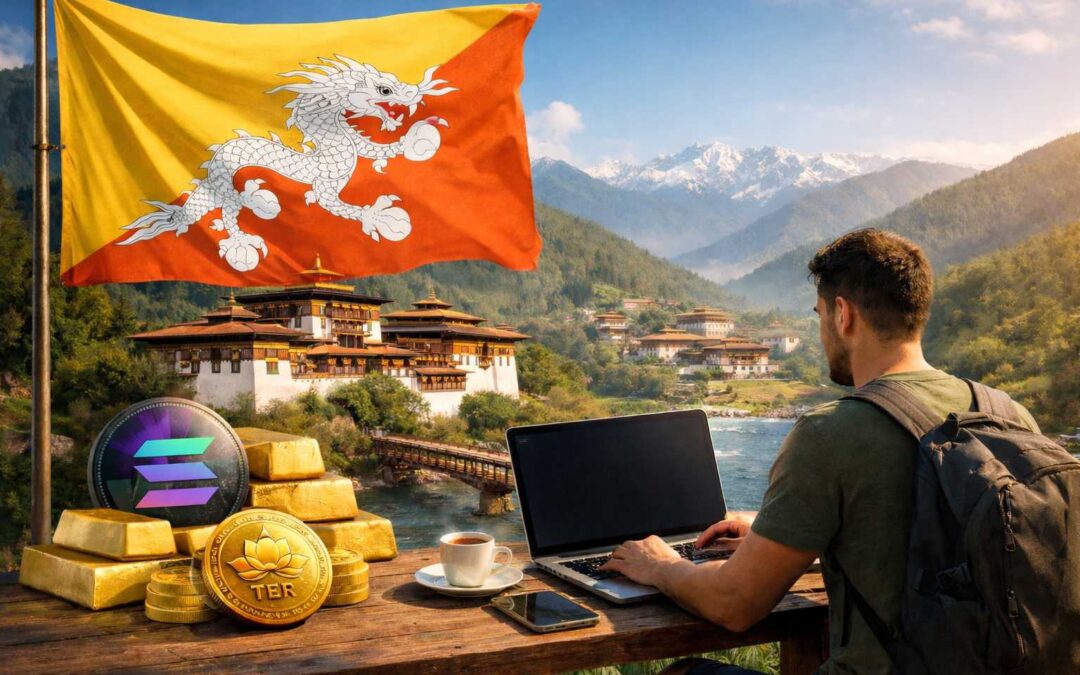 Bhutan Launches World’s First Gold-Backed Digital Nomad Visa on Solana