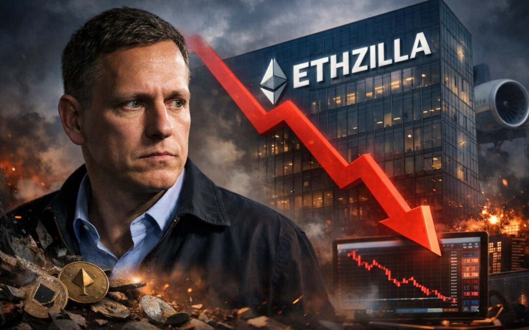 Billionaire VC Investor Peter Thiel Dumps ETHZilla After 97% Stock Collapse. Here’s why.