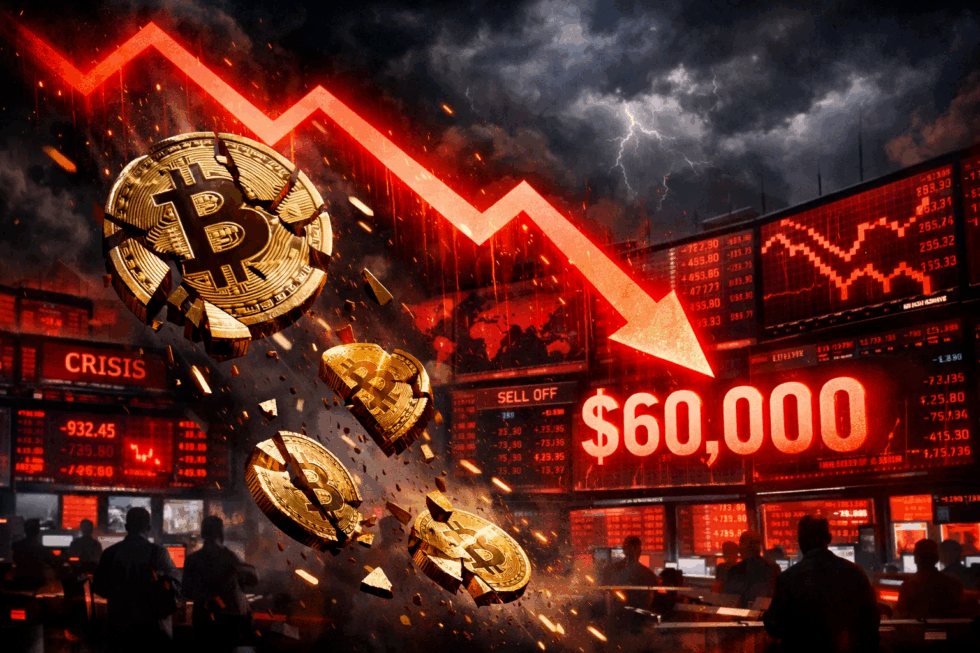 Bitcoin Plunges Toward $60,000 in Worst Crash Since FTX Collapse