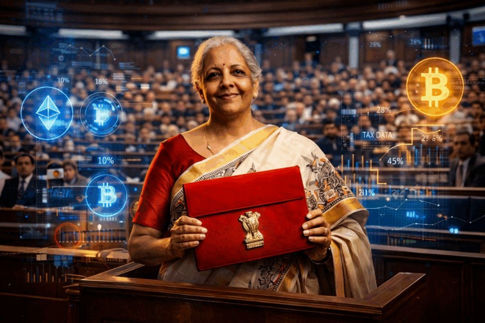 India’s Budget 2026 Keeps Crypto Taxes, TDS Unchanged, Adds ₹50,000 Penalty for Lapses