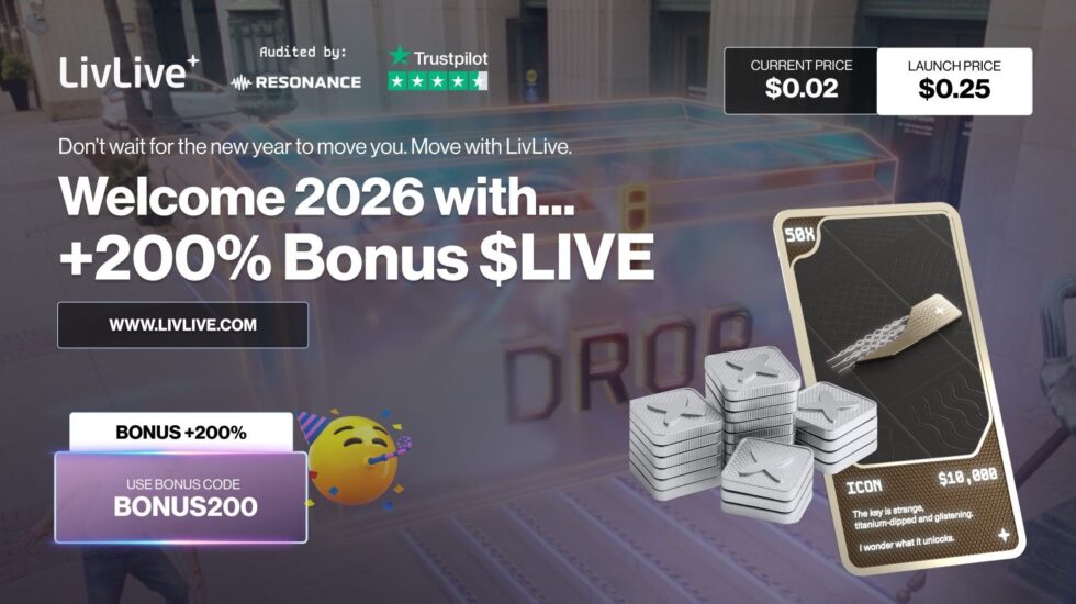 Best Crypto Presale 2026: Why Analysts Are Watching LivLive’s AR-Powered Token for BNB-Like Growth