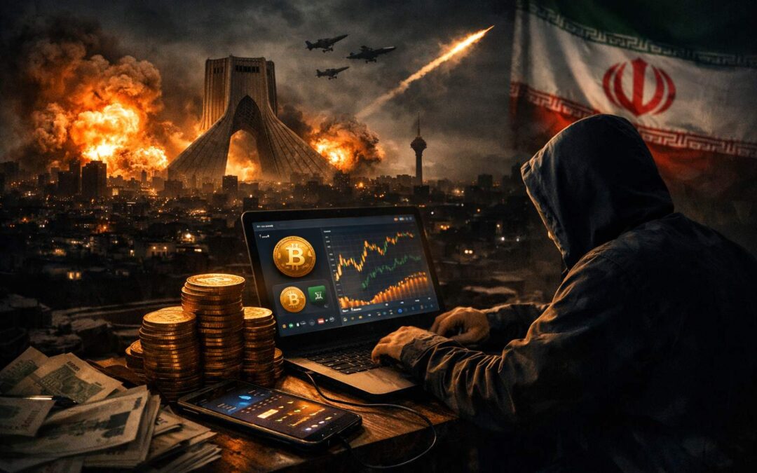 Iranian Crypto Outflows Jumps 700% After US-Israeli Airstrikes Hit Tehran