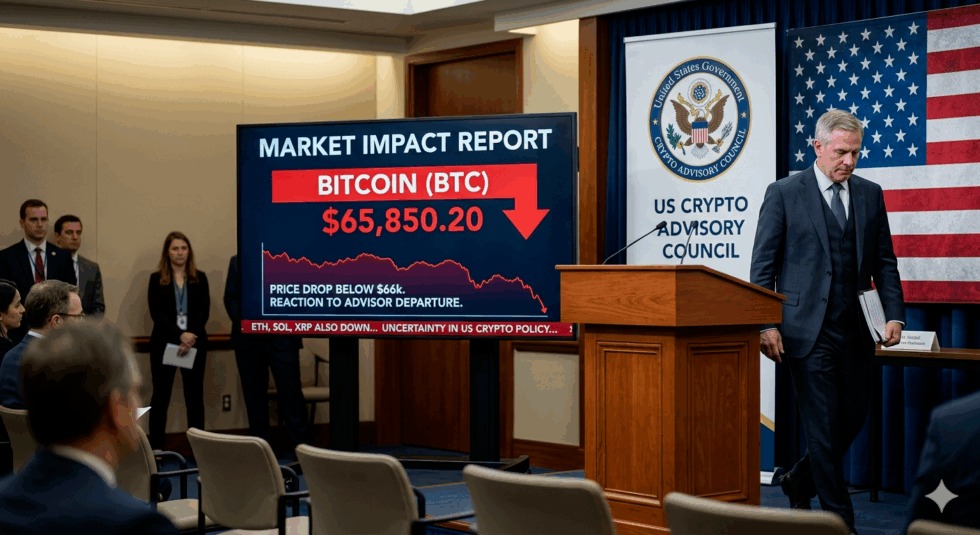 Bitcoin Drops Below $66,000 as Trump’s Crypto Advisor Steps Down