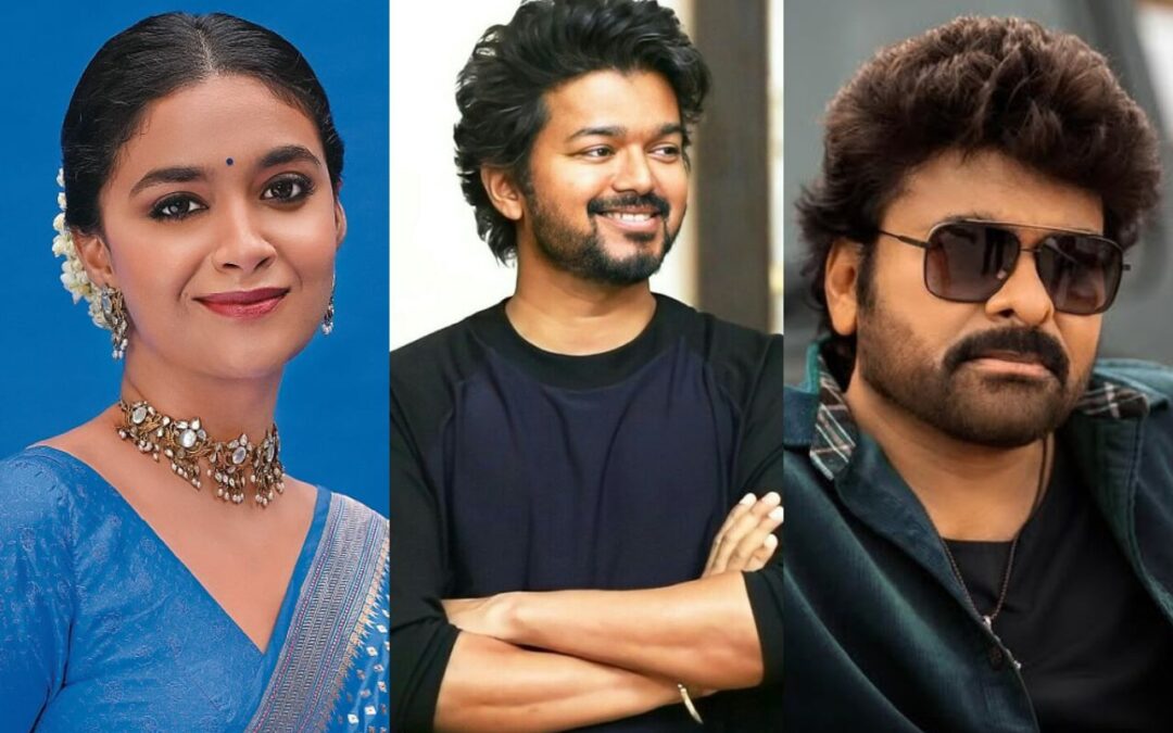 Why did Keerthy Suresh apologize to Chiranjeevi fans for choosing Vijay as a better…..?