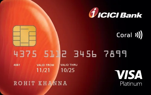 ICICI Bank Coral Credit Card - Image