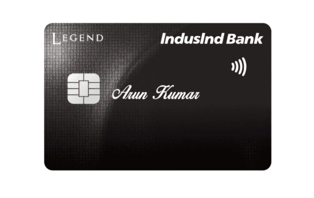 Credit Card - IndusInd Bank Signature Legend Credit Card - Image