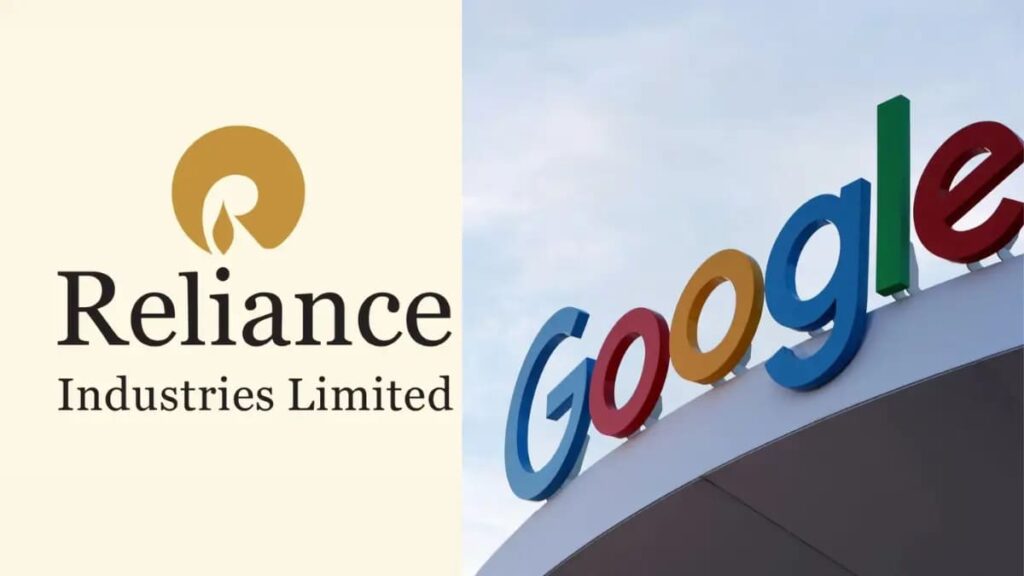 Reliance and Google AI - Image