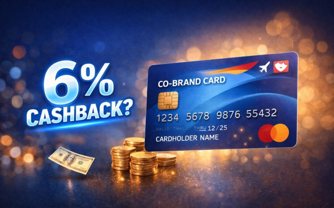This Co-Branded Credit Card Offers an Impressive 6% Cashback – Find Out Which One