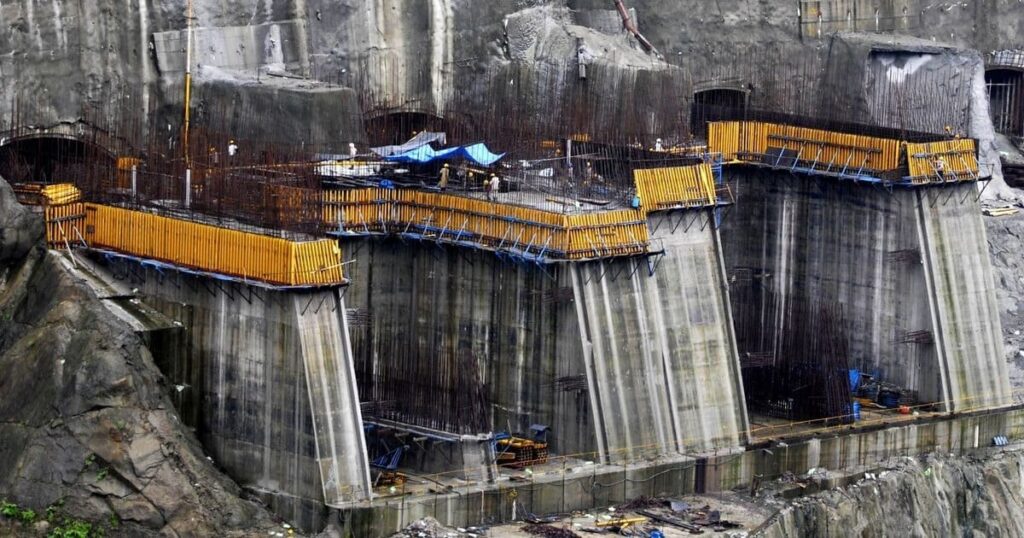 A Ongoing Hydropower Project - Image