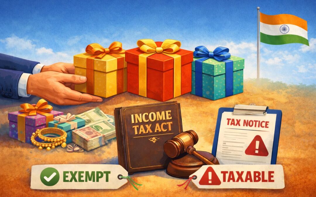 Is Giving or Receiving Gifts Taxable in India? What the Law Actually Says