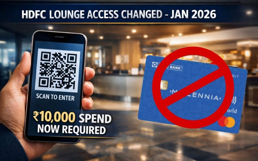 Free Airport Lounge Access Ending for HDFC Debit Card Users: Here’s What Changes in 2026