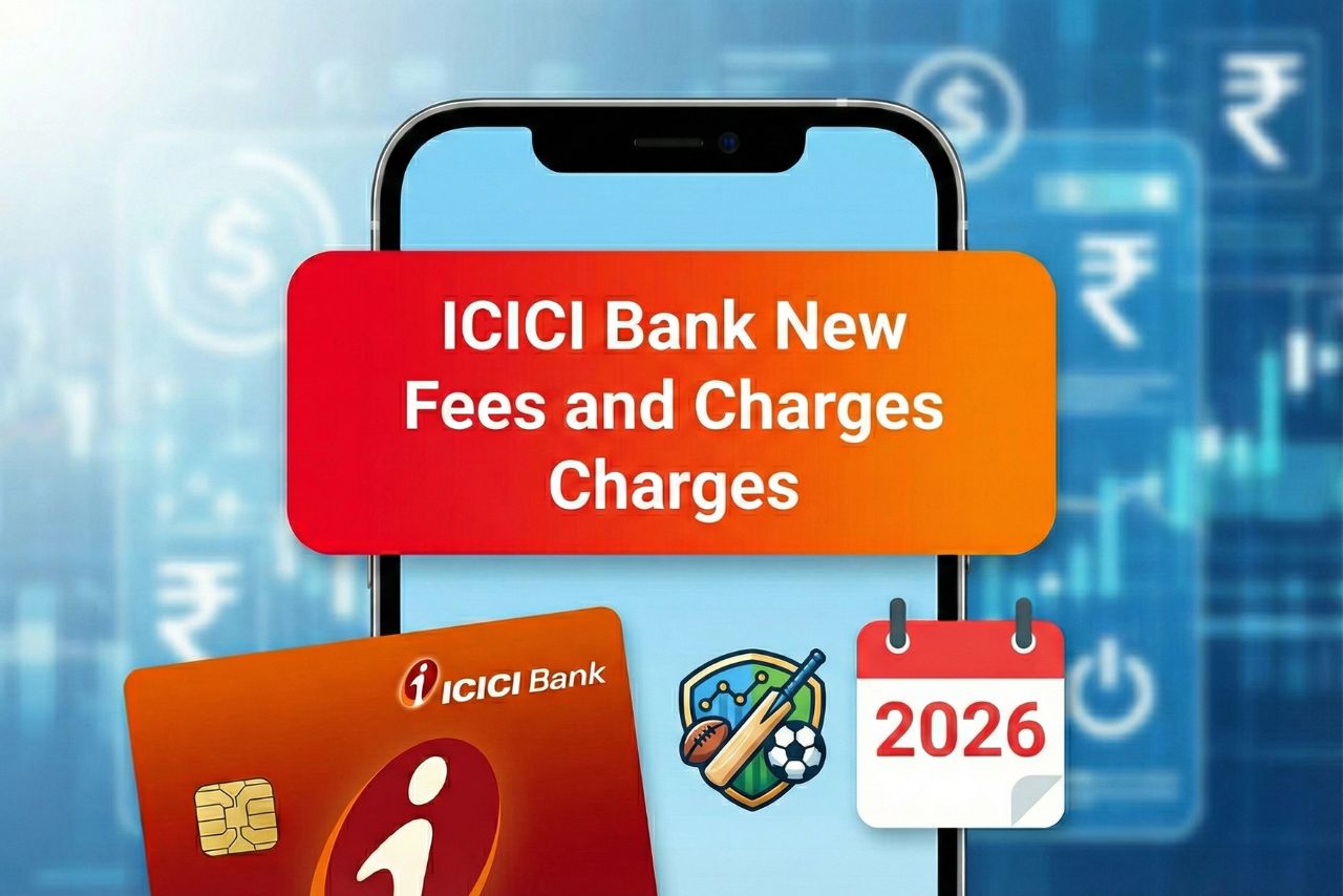 ICICI Bank Credit Card Users Alert: 2% Online Gaming Fee and More New  Charges from 2026