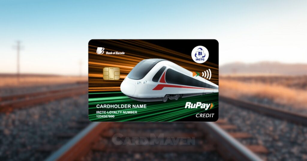IRCTC RuPay BOBCARD Credit Card