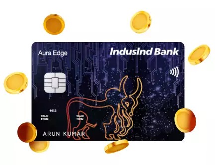 IndusInd Bank Platinum Aura Edge Visa/Master Credit Card