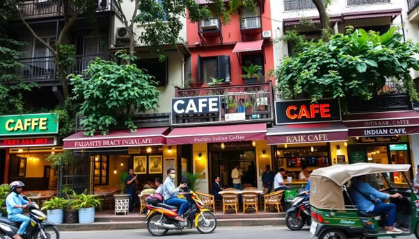 Cafes and supermarkets - Image