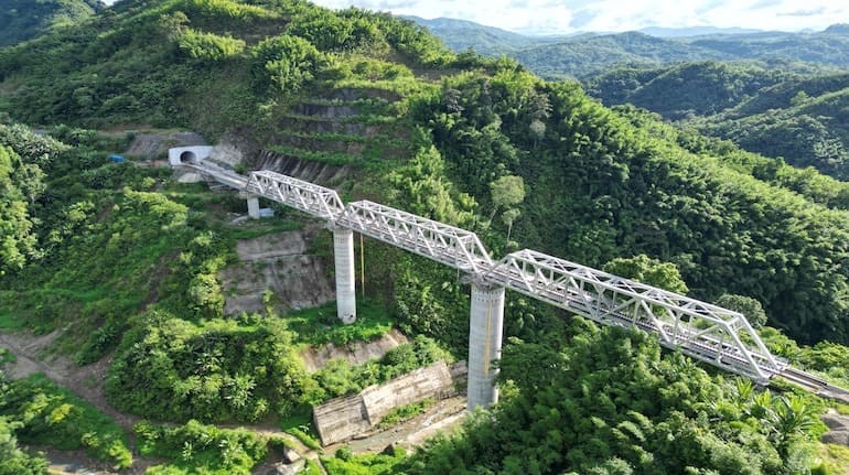 Bairabi to Sairang Railway Line - Image
