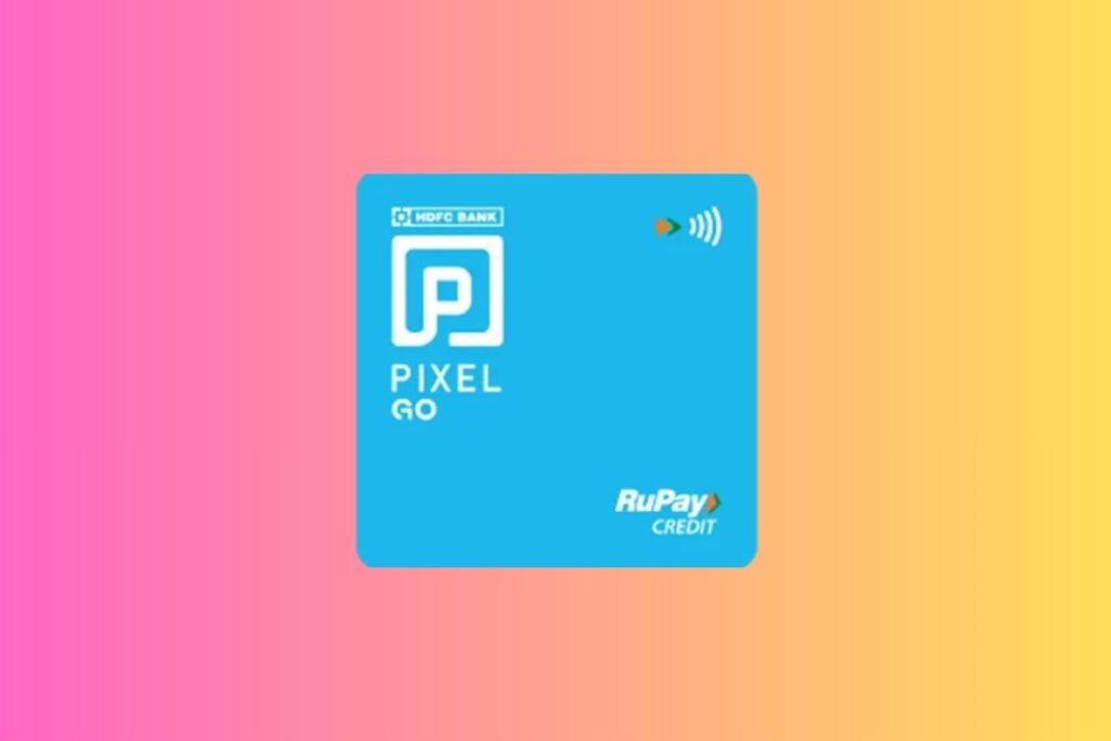 HDFC Bank UPI RuPay Pixel Go Credit Card