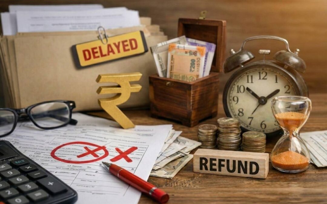 Income Tax Refund Delays: Over 50 Lakh Taxpayers Still Waiting — What You Should Do Now