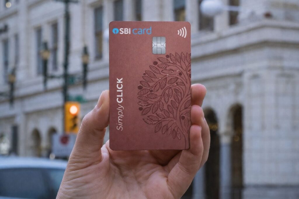 Image: SBI SimplyCLICK Credit Card
