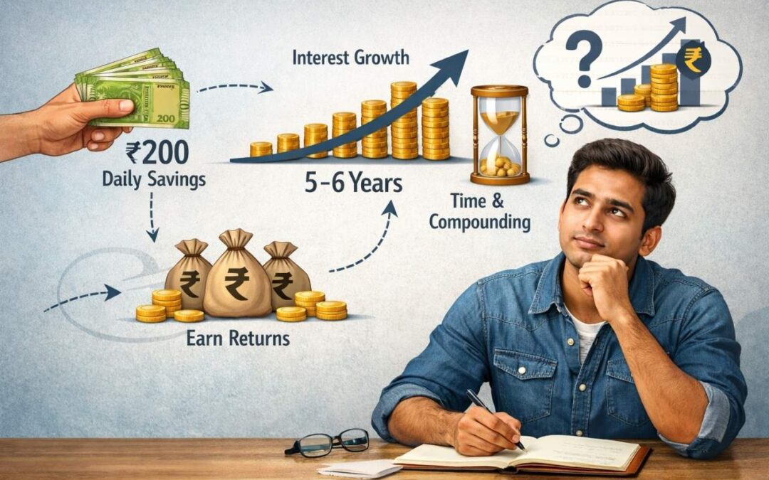 Can You Build ₹20 Lakh Corpus by Saving Just ₹200 Daily? Here’s What Financial Experts Say