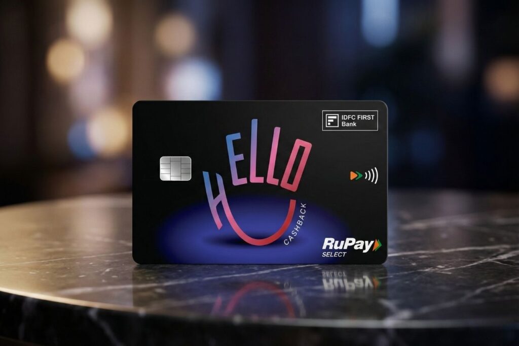 IDFC FIRST Hello Cashback Credit Card