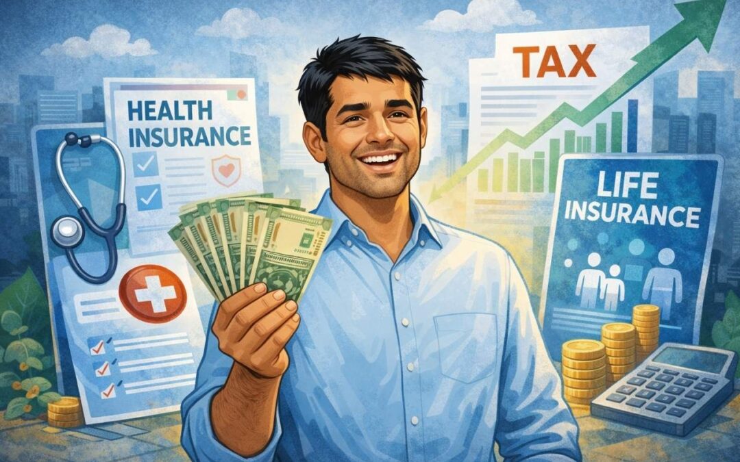 How to Save Tax in India Using Life Insurance & Health Insurance: Sections 80C & 80D Explained