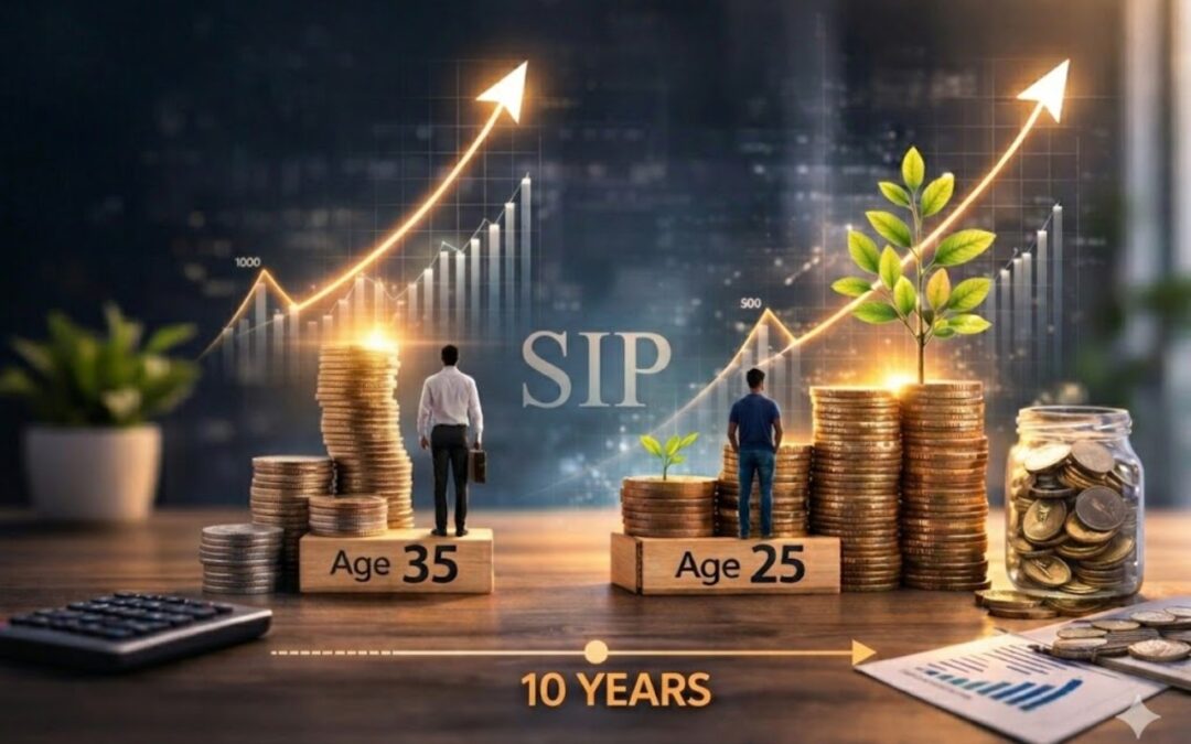 Investing at 25 or 35: How Just 10 Years Can Create a ₹4.5 Crore Wealth Gap