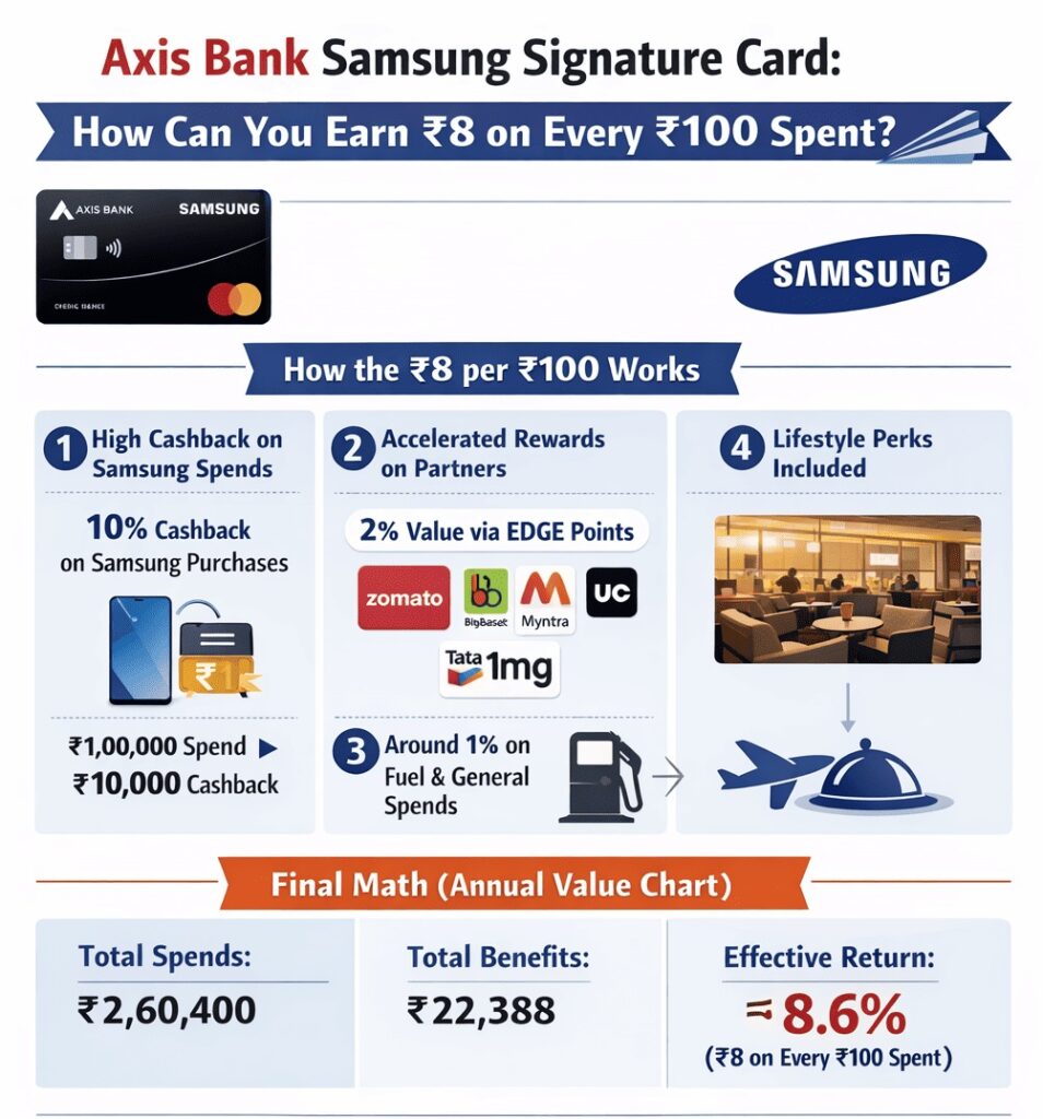 Samsung Axis Bank Signature Credit Card