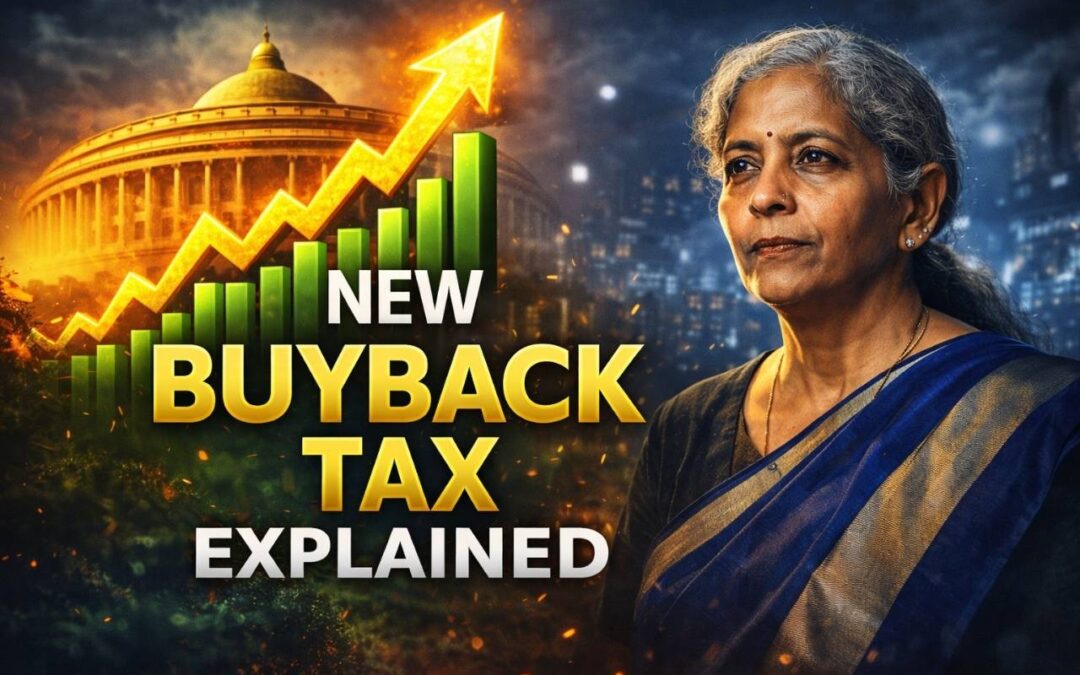 Share Buyback Tax Rules Changed in Budget 2026: How Much Tax Will Investors Pay Now?