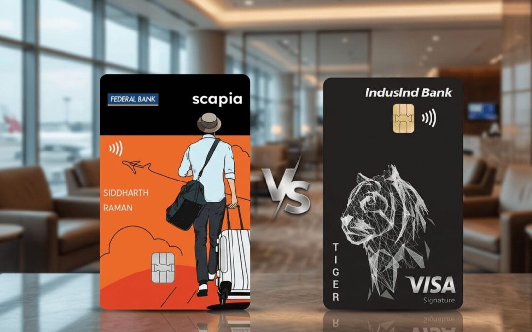Scapia vs IndusInd Bank Tiger Credit Card: Which Is Perfect for Travel & Lifestyle Lovers?