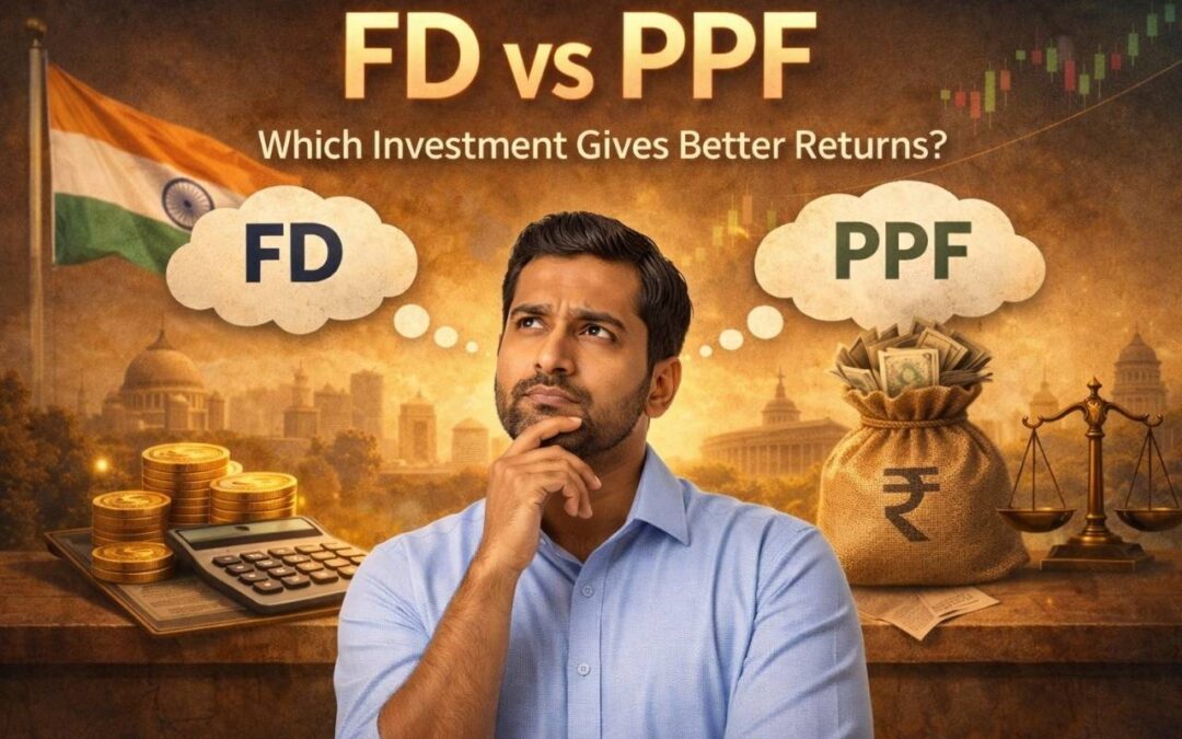 Investing ₹5 Lakh in 2026? FD vs PPF: Which Safe Investment Gives Higher Returns in 15 Years?