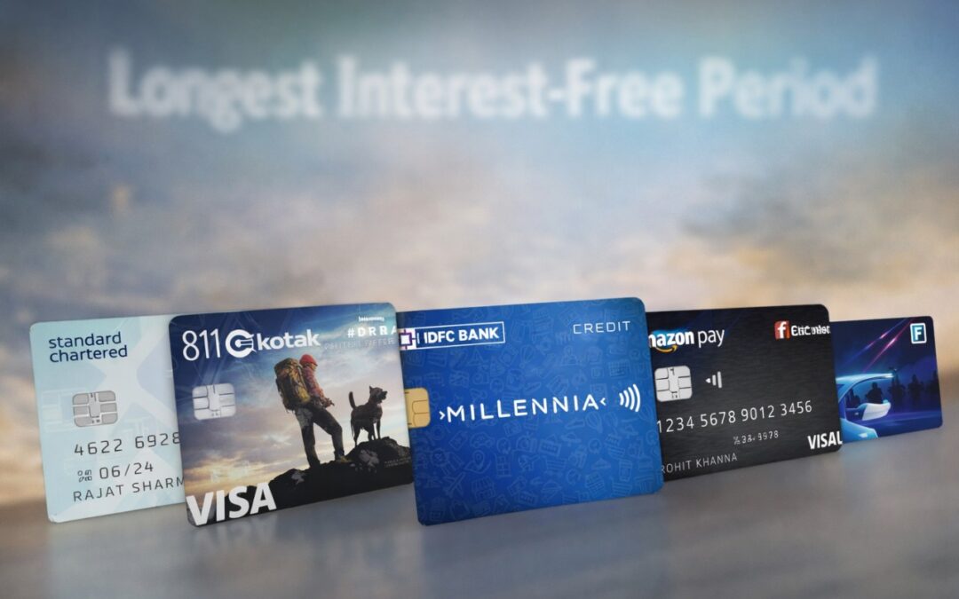 5 Best Credit Cards with Longest Interest-Free Period (Up to 90 Days) – HDFC, ICICI & More