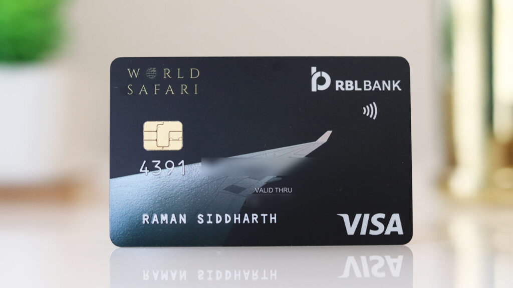 Image: RBL Bank World Safari Credit Card 