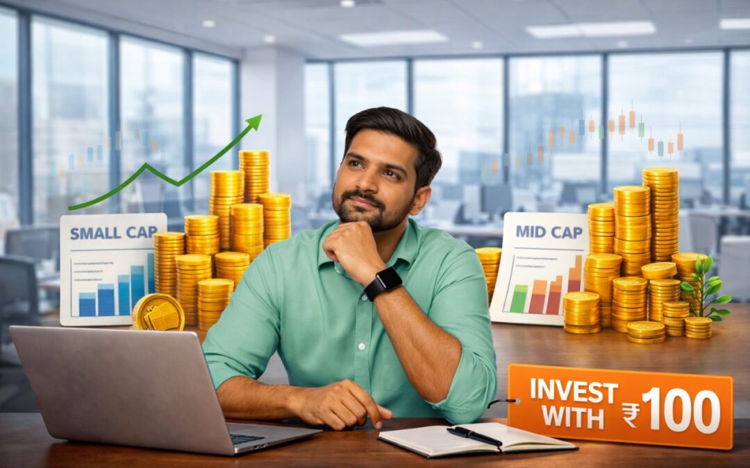 Top 6 Small & Mid Cap Mutual Funds to Start With Monthly SIP of ₹100