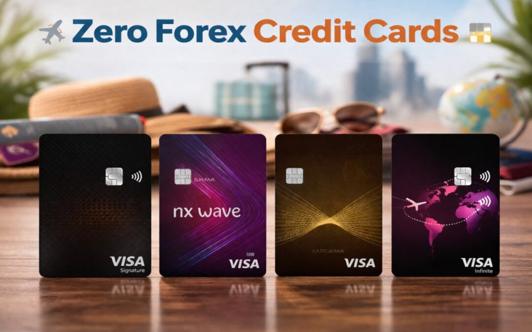 Top 4 Travel Credit Cards with 0% Forex Markup & Free Airport Lounge Access – Which One Should You Pick?