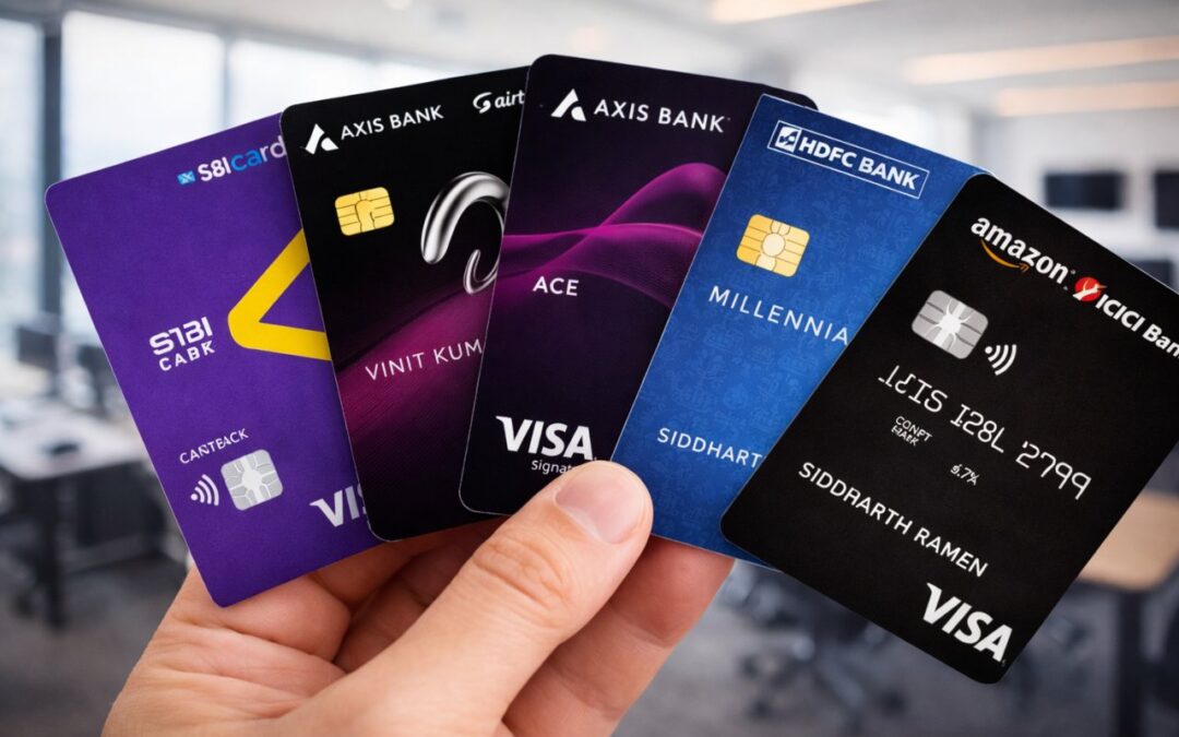 Spending Less Than ₹10,000 a Month? These 5 Credit Cards Still Offer Big Cashback and Rewards