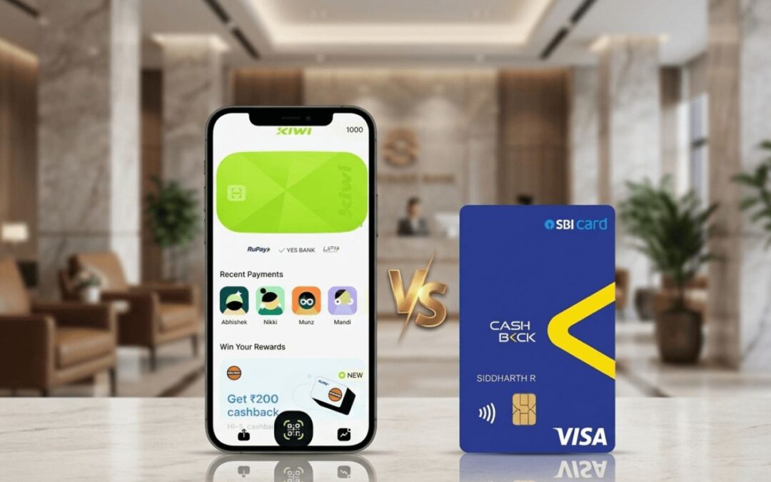 SBI Cashback vs Kiwi: Can Fintech Credit Cards Offer Higher Cashback Than Traditional Bank Cards?